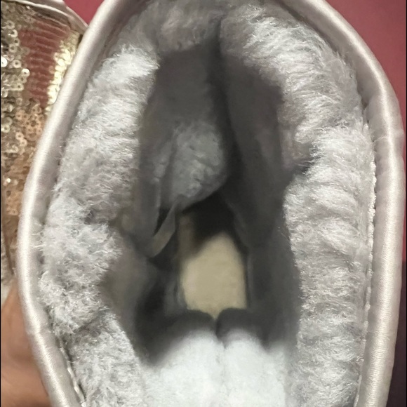 Womens UGG® Classic Short Sparkle Boot UGG® Australia 'Classic Short UGG Shoes - Picture 6 of 7